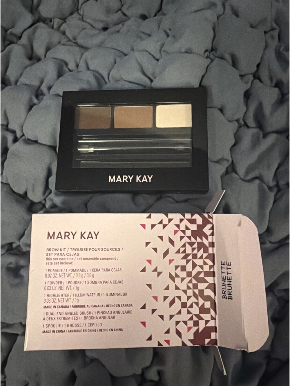 NEW Mary Kay Brow Kit includes Pomade, Powder & Highlighter Brunette 232587